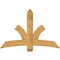 Ekena Millwork Davenport Rough Sawn Timber Gable Bracket, Western Red Cedar, 60"W x 40"H x 2"D x 6"F, 16/12 Pitch GBW060X40X0206DAV00RWR - alternate 1